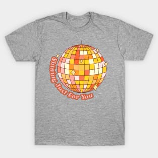 Shining Just For You Mirrorball Swiftie T-Shirt